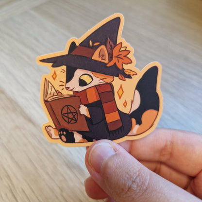 Witch Cat Sticker