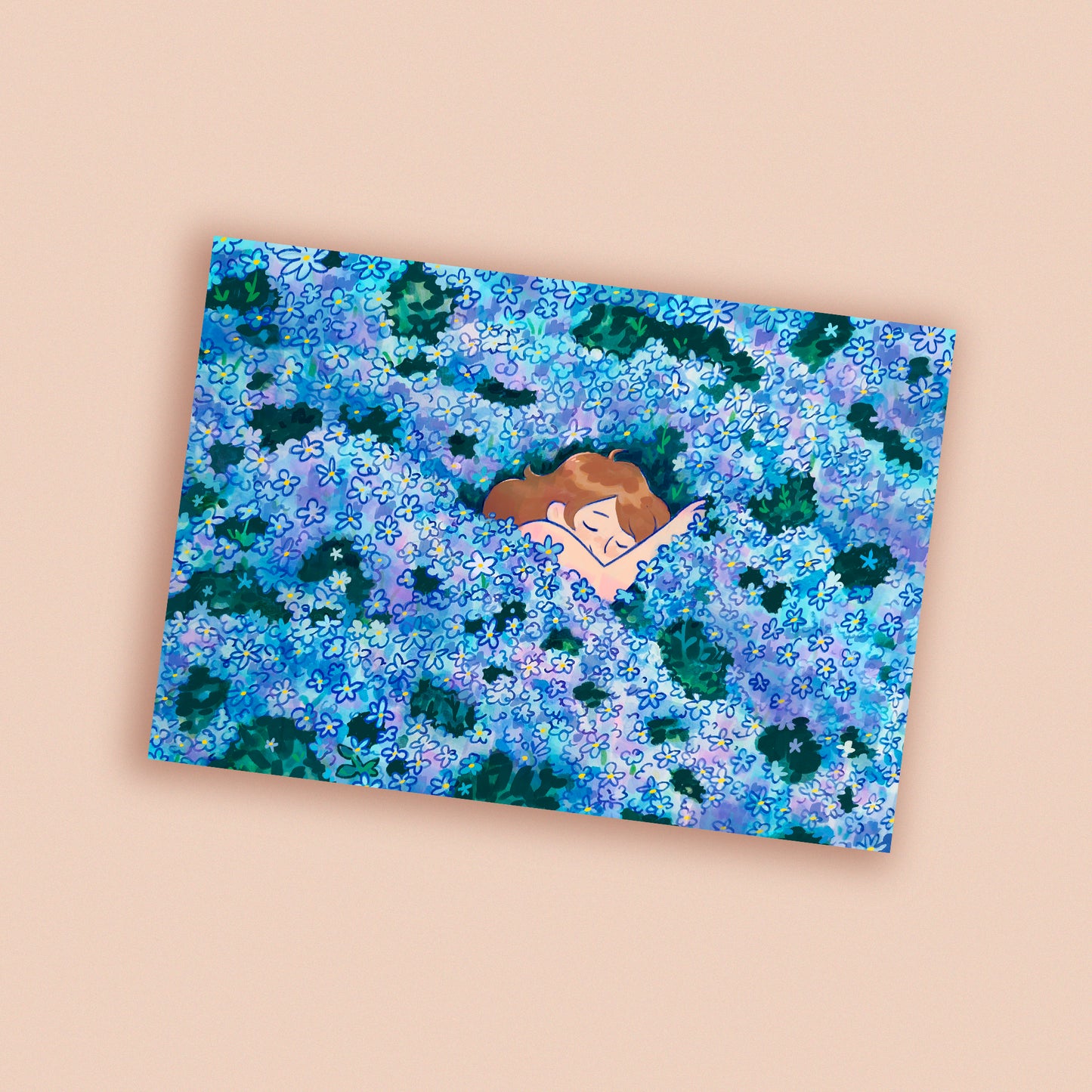 Forget Me Not Print